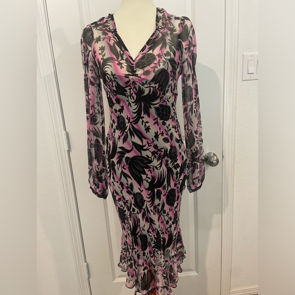 Vintage Diane von Furstenburg silk dress
